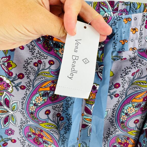 Vera Bradley Floral Blue Pajama Pants - Picture 5 of 9